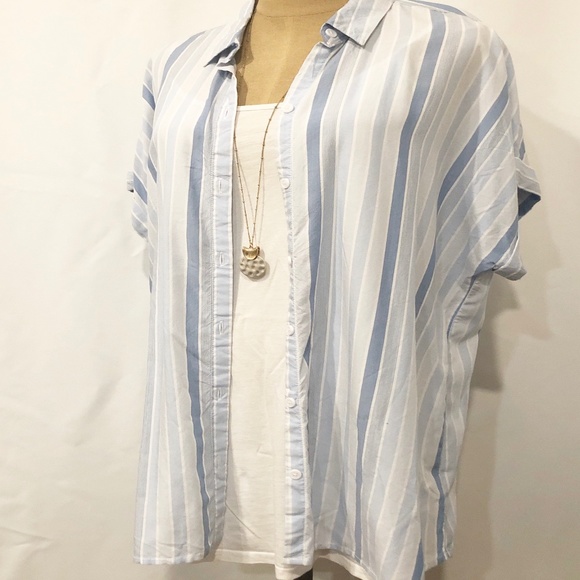 🆕BEACHLUNCHLOUNGE SPENCER SHORT SLEEVE CAMP SHIRT - Picture 1 of 4